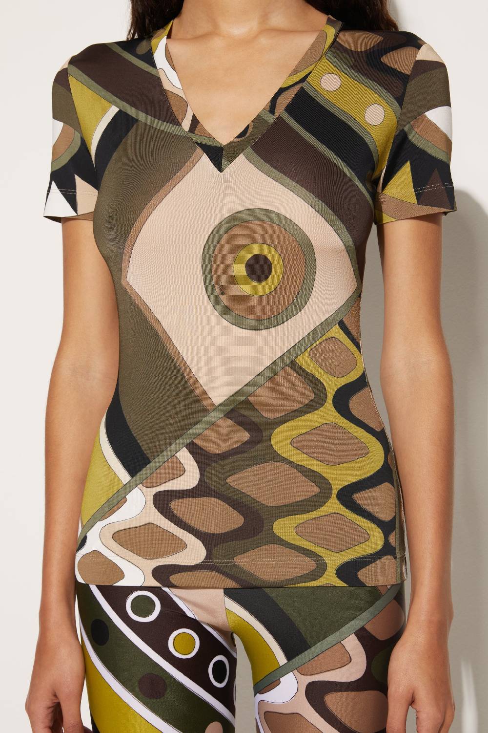 Pucci T-Shirt con stampa Vivara 50% di sconto per tempo limitato