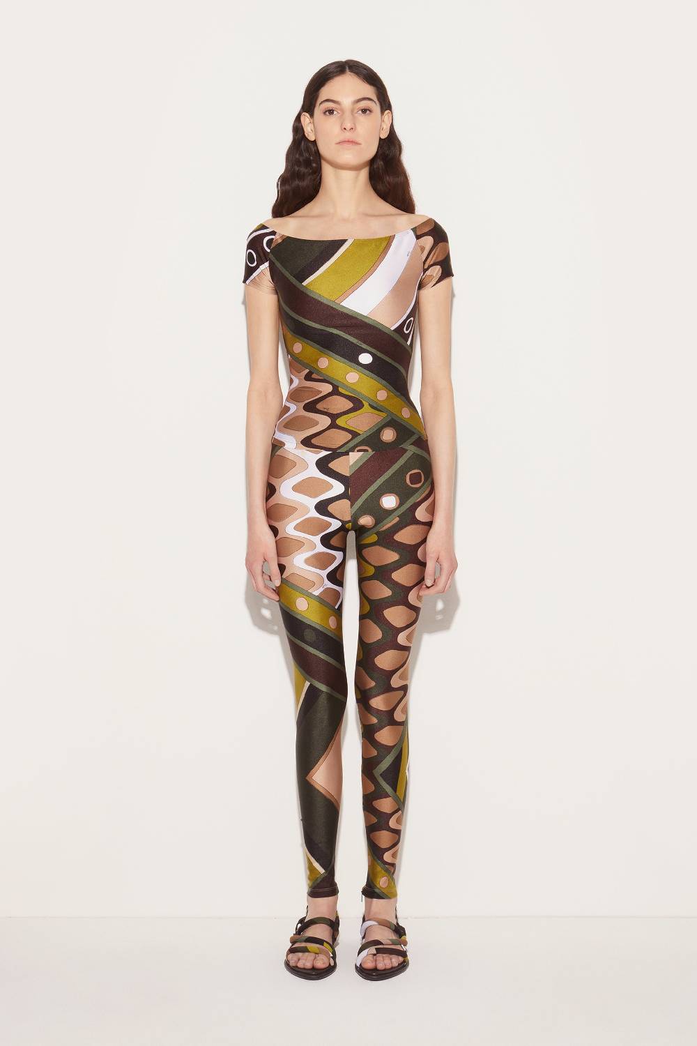 Pucci Leggings con stampa Vivara Sconti questo mese