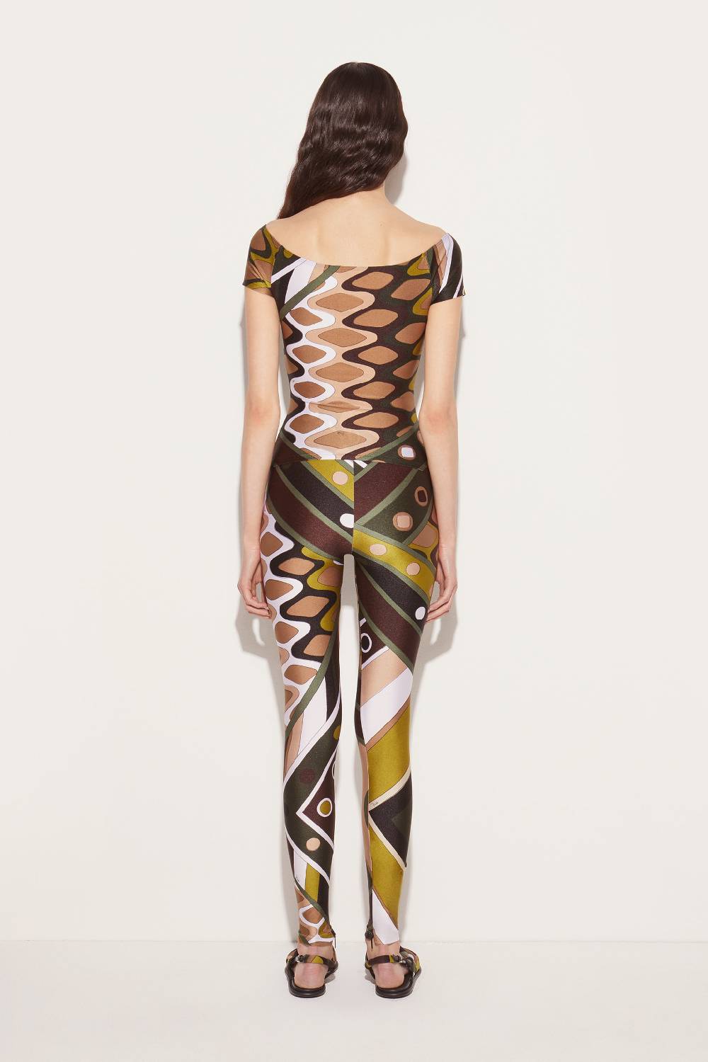 Pucci Leggings con stampa Vivara Sconti questo mese