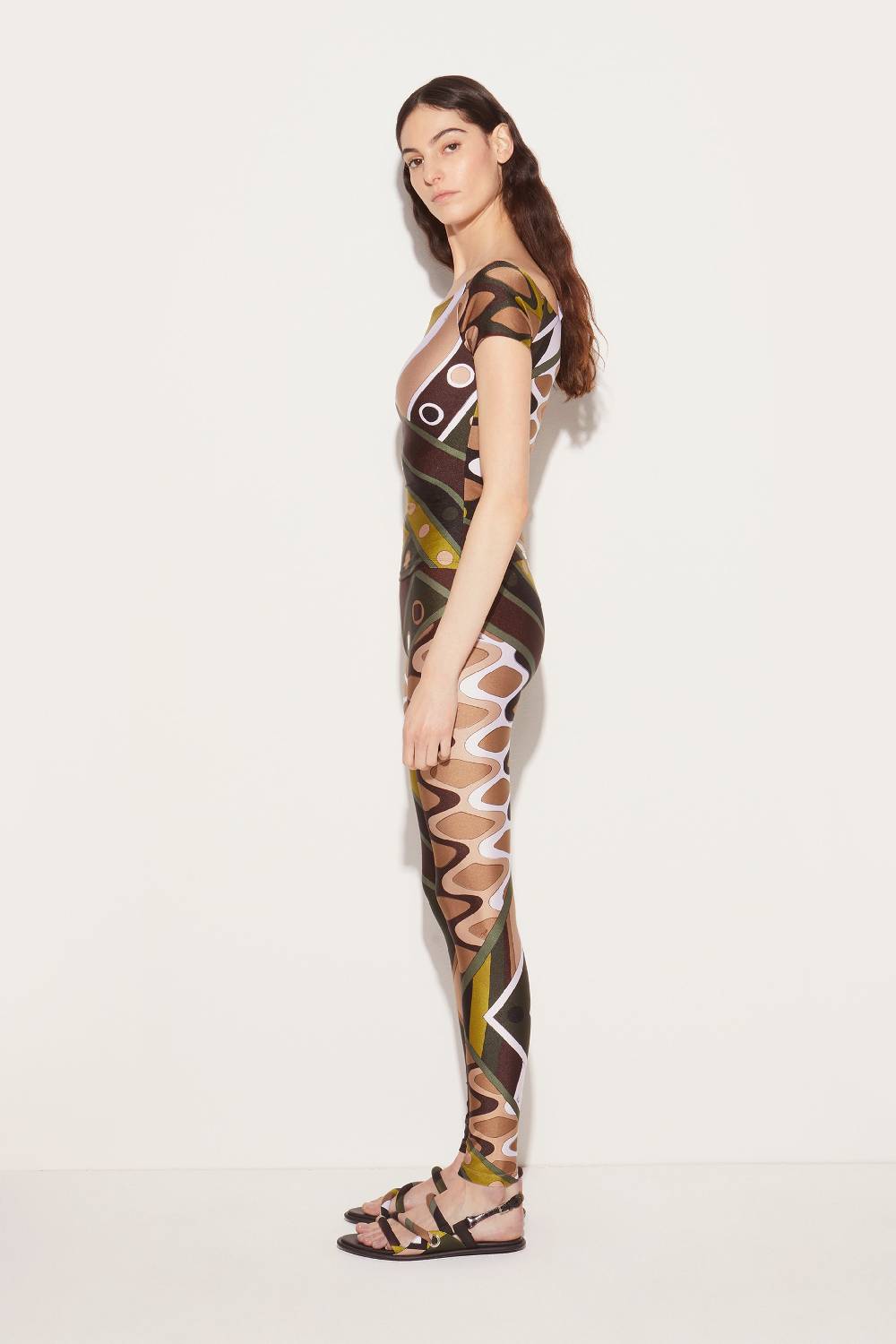 Pucci Leggings con stampa Vivara Sconti questo mese