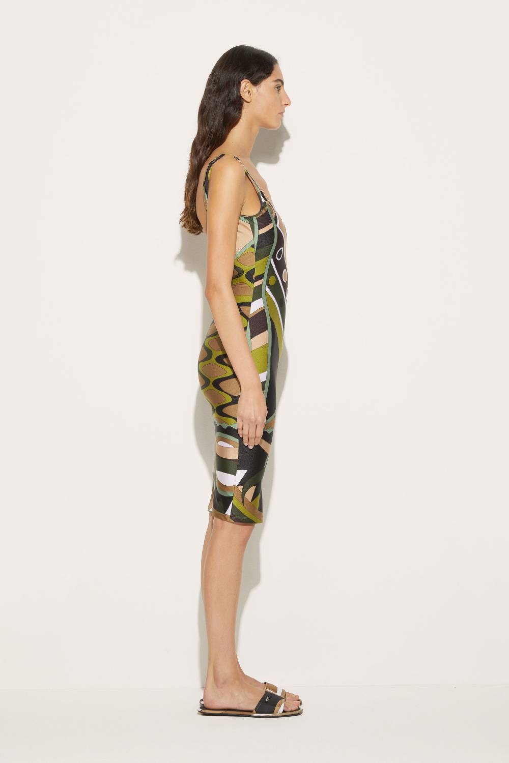 Pucci Abito midi con stampa Vivara 2025