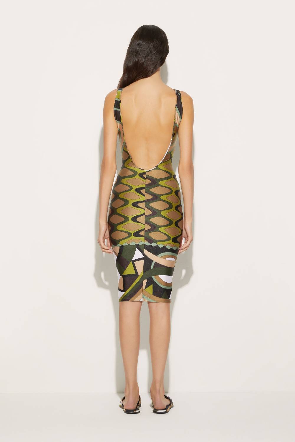 Pucci Abito midi con stampa Vivara 2025