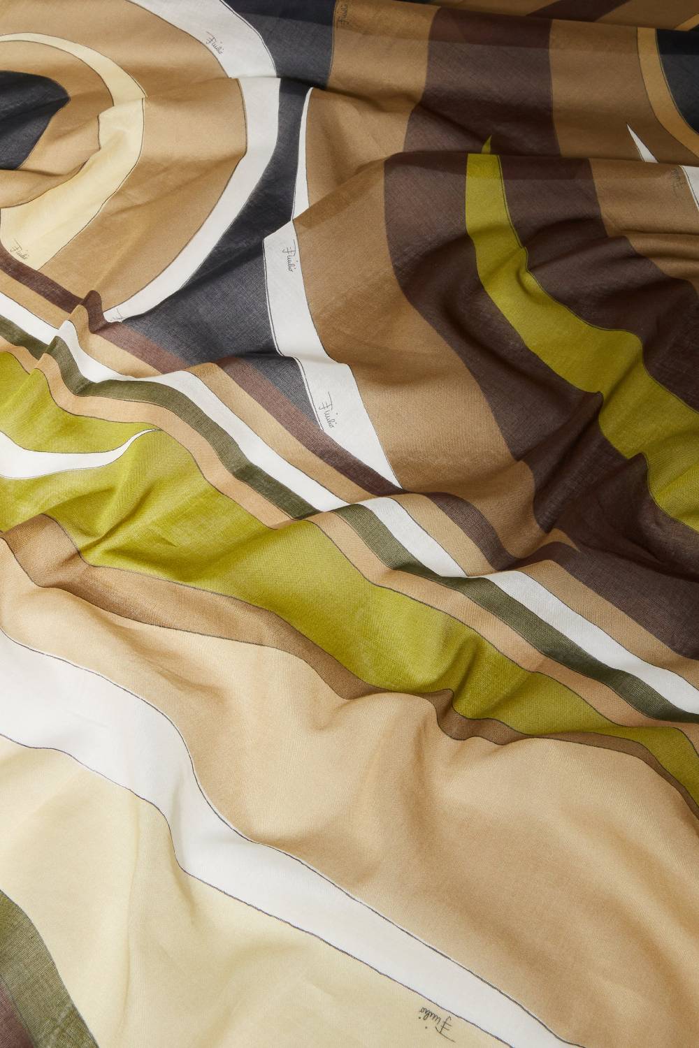 Pucci Sarong con stampa Cigni Qualità