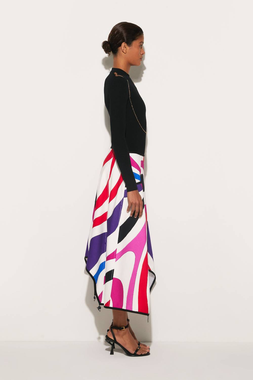 Pucci Gonna svasata con stampa Marmo Online