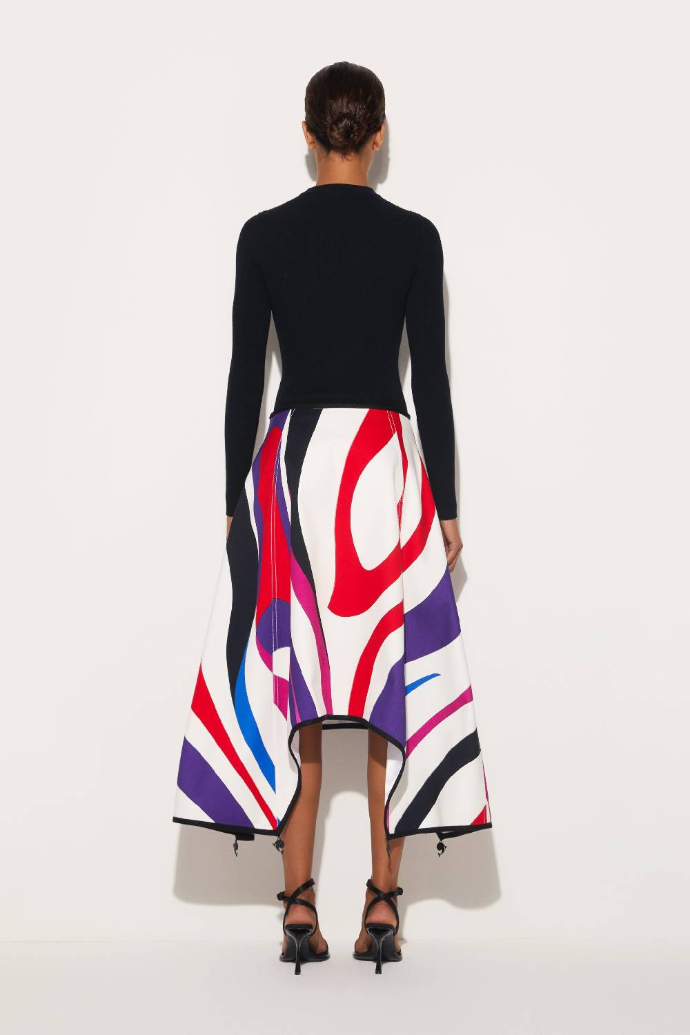 Pucci Gonna svasata con stampa Marmo Online