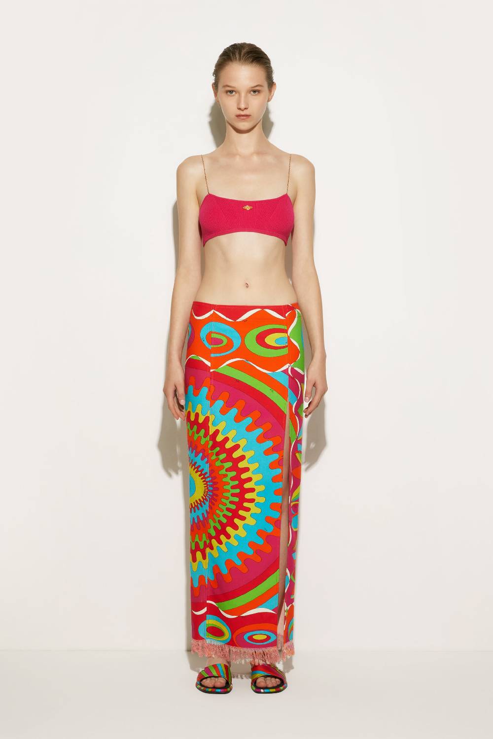 Pucci Top a fascia con spalline a catena Outlet