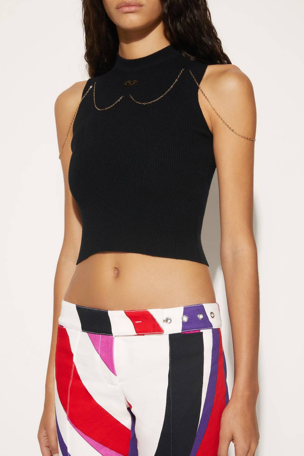 Pucci Pantaloni con stampa Marmo In Vendita