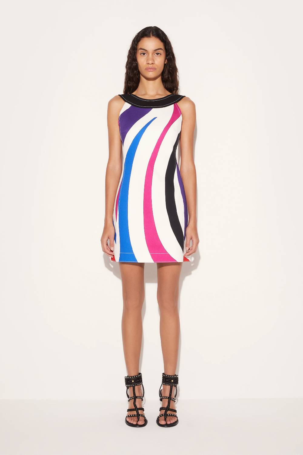 Pucci Mini abito con stampa Marmo Saldi