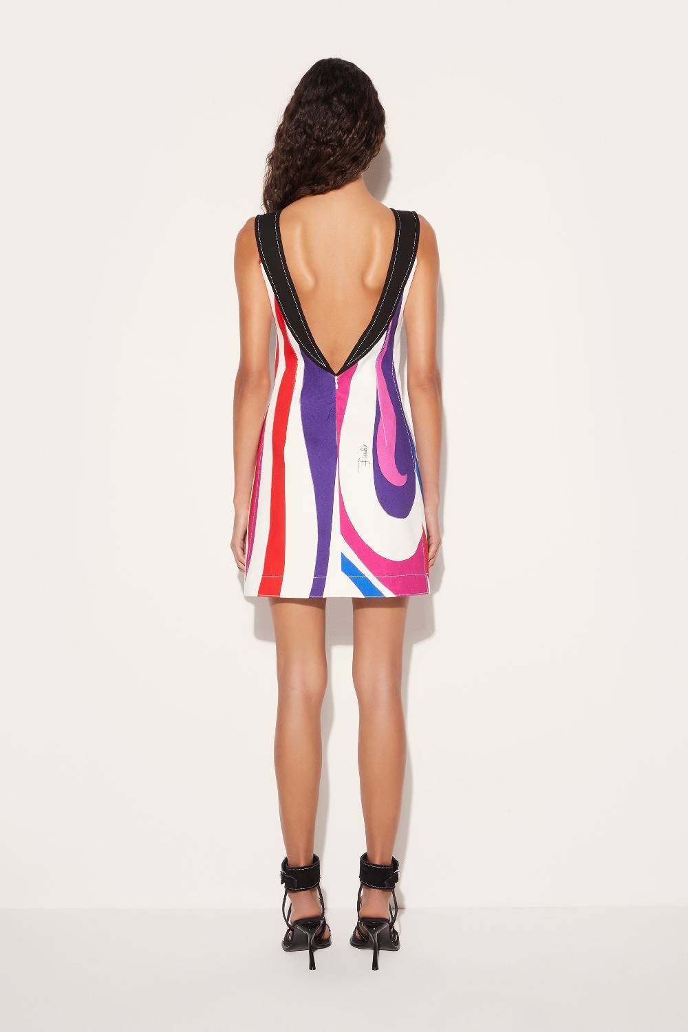 Pucci Mini abito con stampa Marmo Saldi
