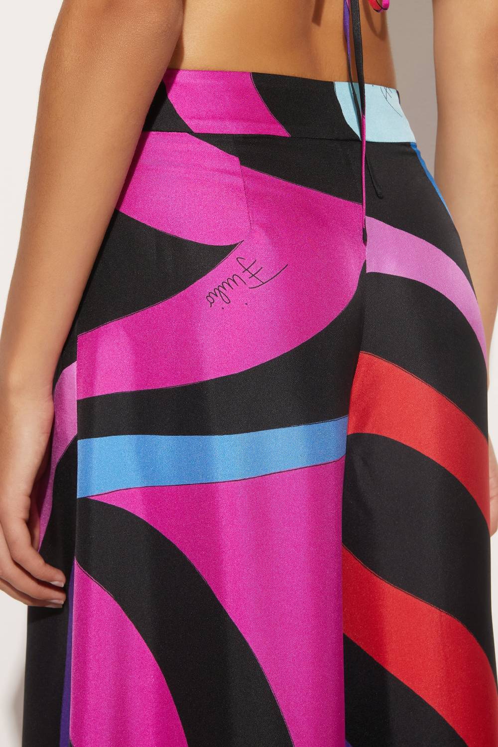 Pucci Pantaloni in seta con stampa Marmo Hotsell