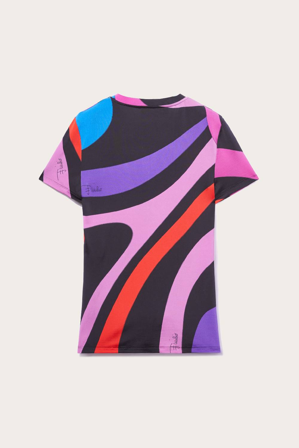 Pucci T-shirt con stampa Marmo Vendita Calda