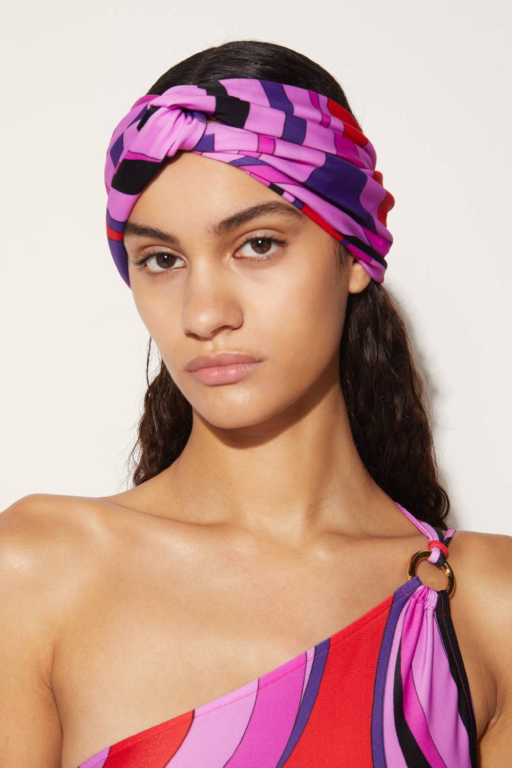 Pucci Fascia con stampa Marmo Nuova