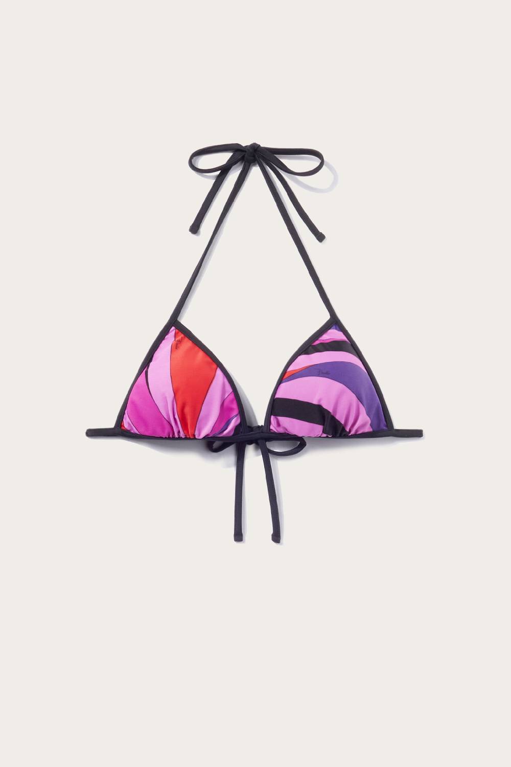 Pucci Top bikini con stampa Marmo Sconto di tempo limitato