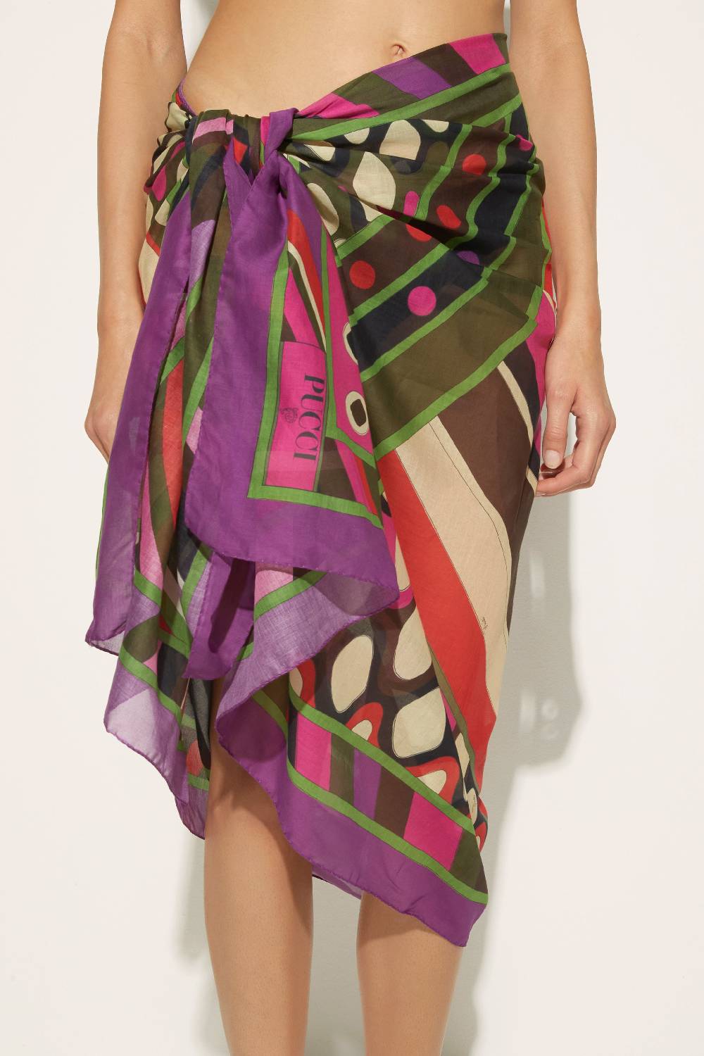 Pucci Sarong con stampa Vivara Grande vendita