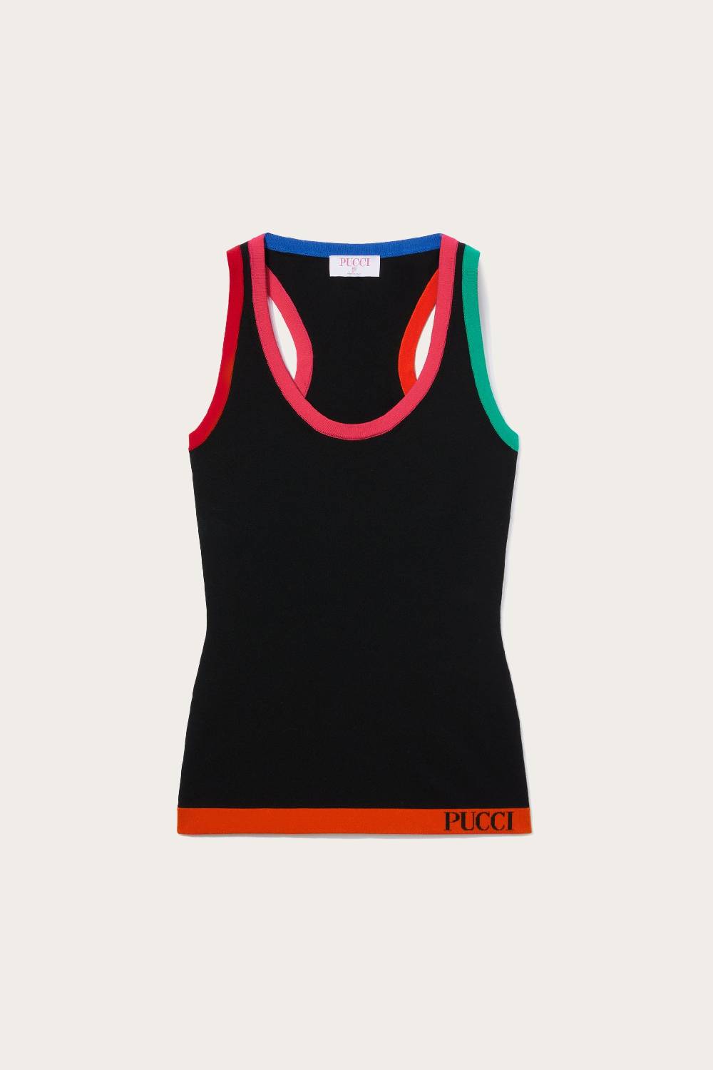Pucci Canotta con design color-block Offerta per la Festa della Mamma
