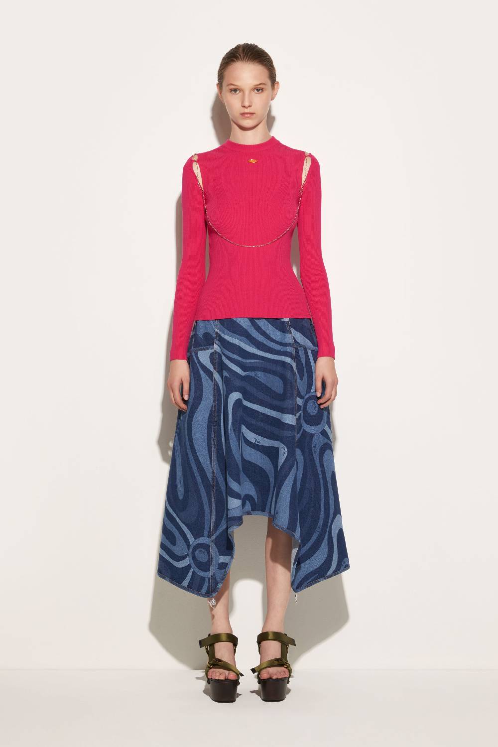 Pucci Top con dettaglio a catena Offerta Anniversario