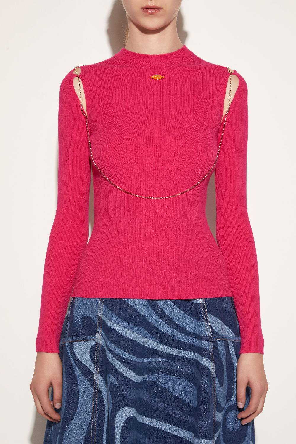 Pucci Top con dettaglio a catena Offerta Anniversario