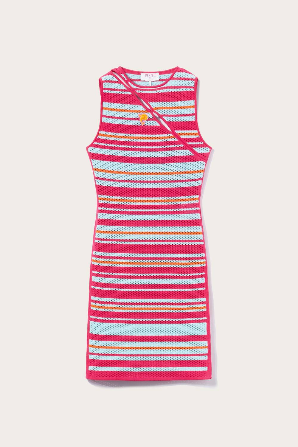Pucci Mini abito con motivo a righe