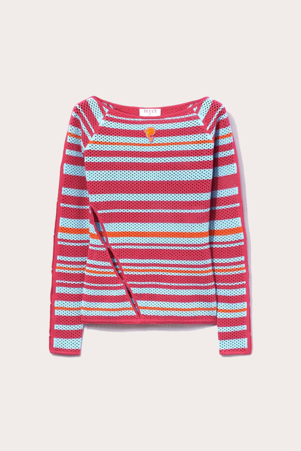 Pucci Top in maglia con motivo a righe Offerta migliore