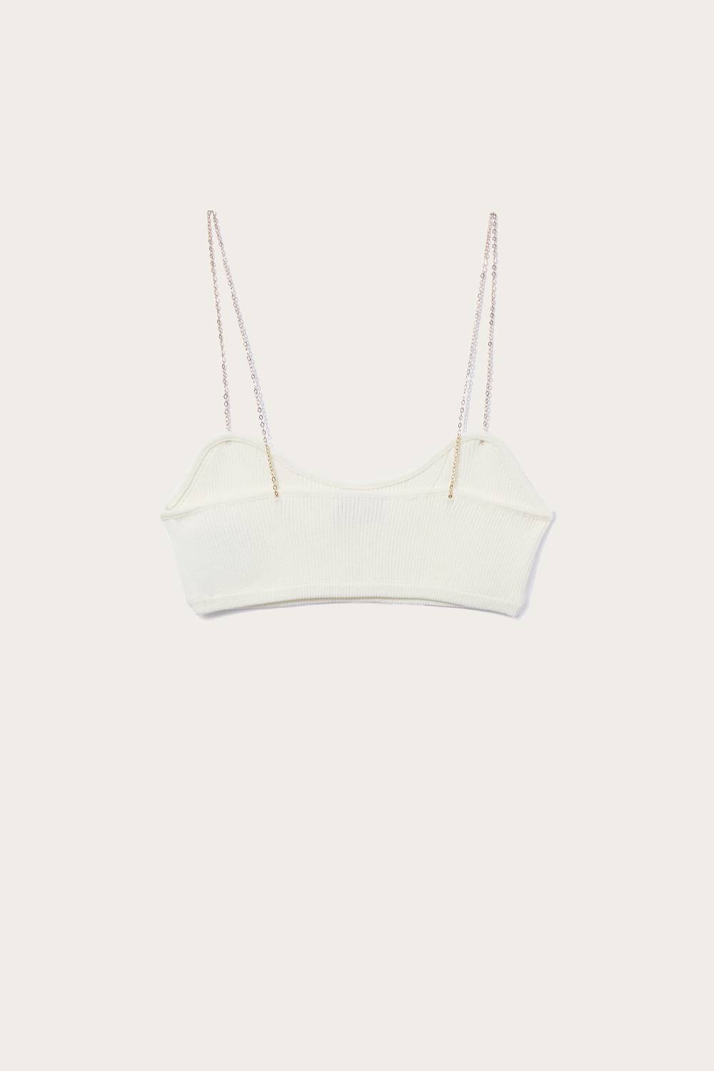Pucci Top a fascia con spalline a catena Online Outlet