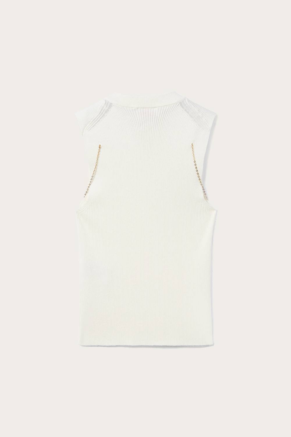 Pucci Top con dettaglio a catena Offerta temporanea