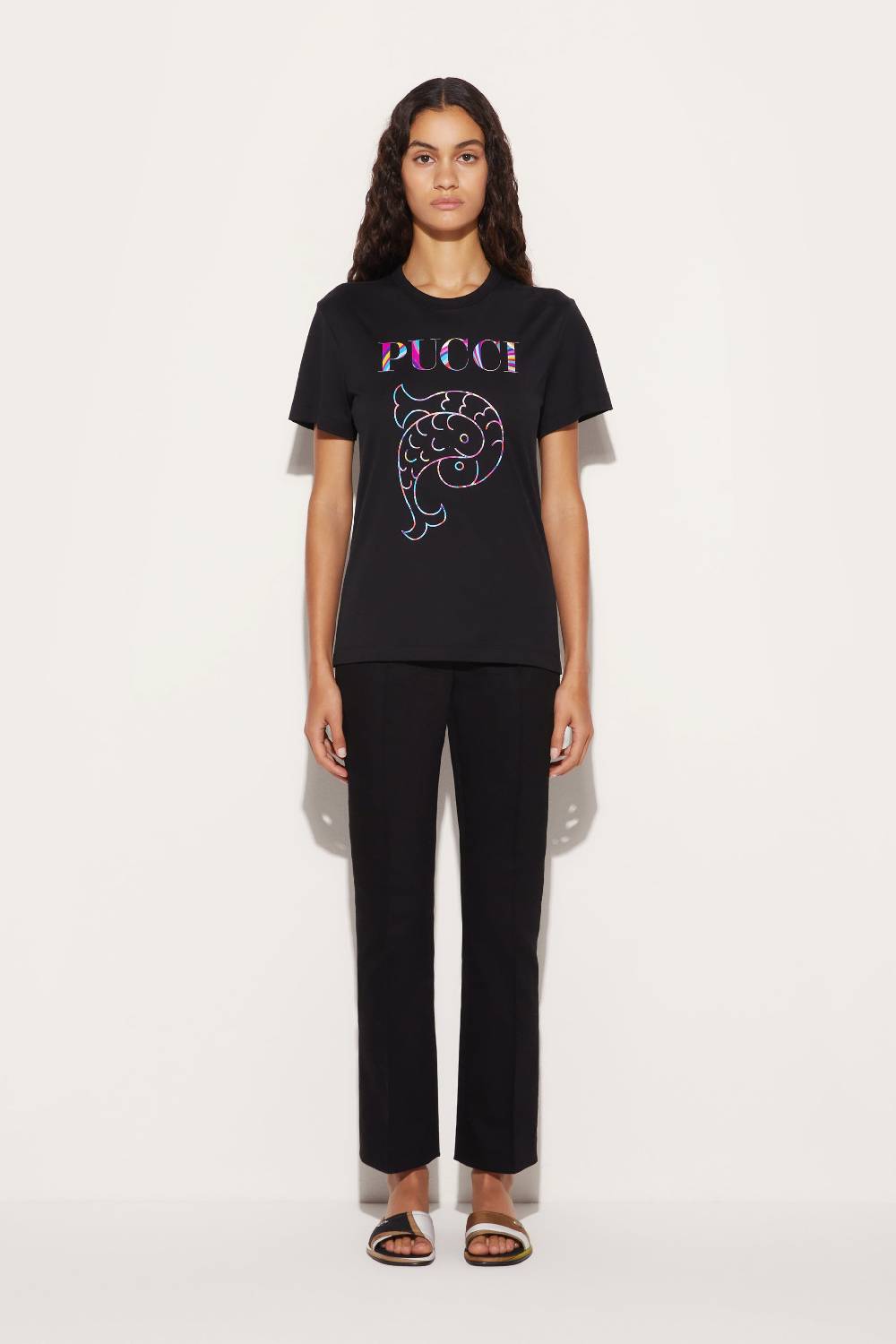Pucci T-shirt con logo Offerte stagionali
