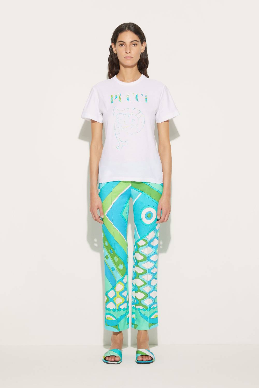 Pucci T-shirt con logo Offerte speciali