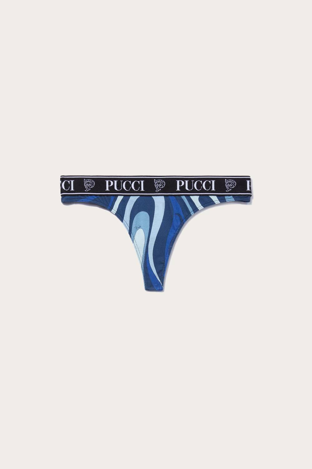 Pucci 3 Pack Tanga con logo jacquard Rilascio limitato