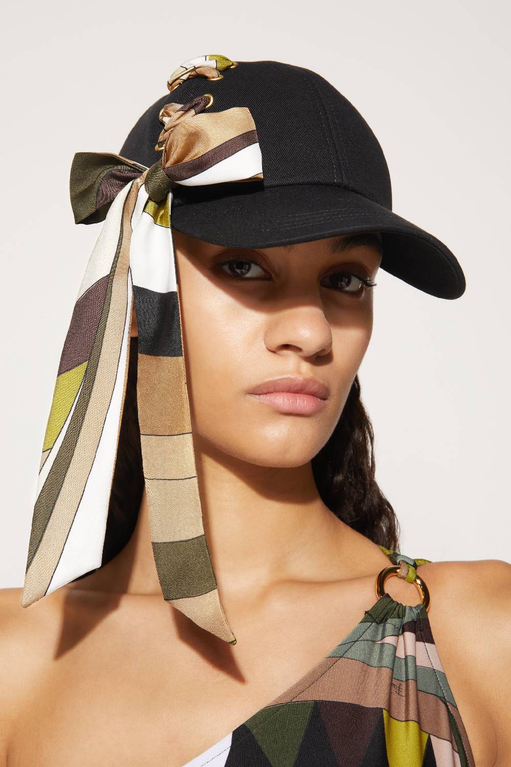 Pucci Cappello da baseball con inserto Iride Ultimi tre giorni