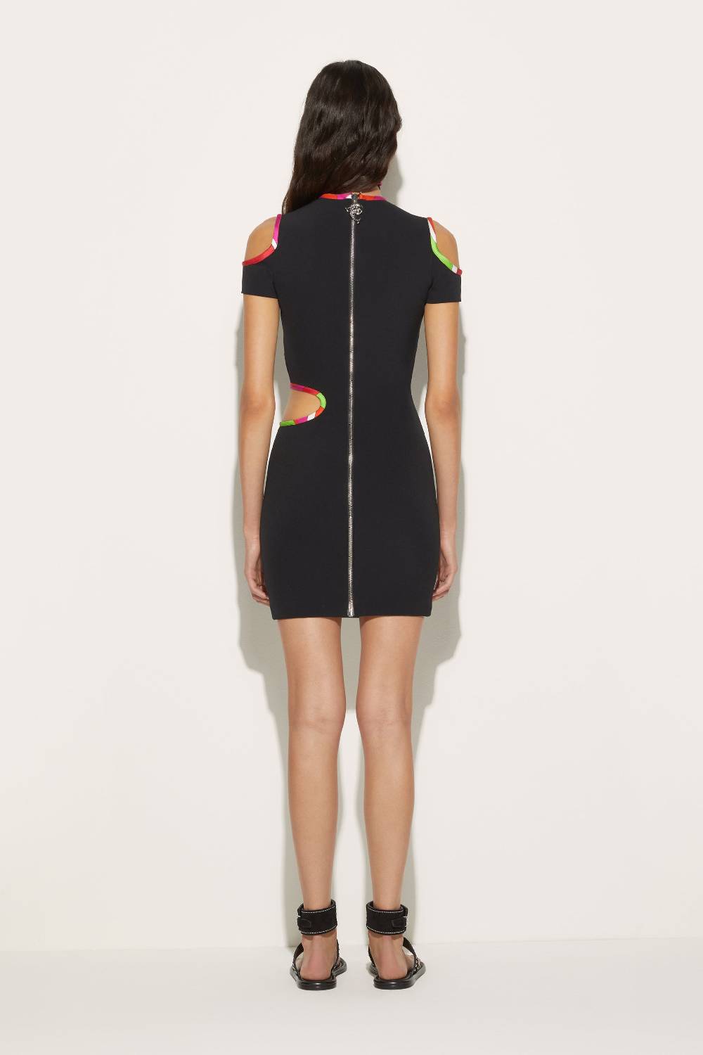 Pucci Mini abito con cut-out e finiture Iride ACQUISTA ORA
