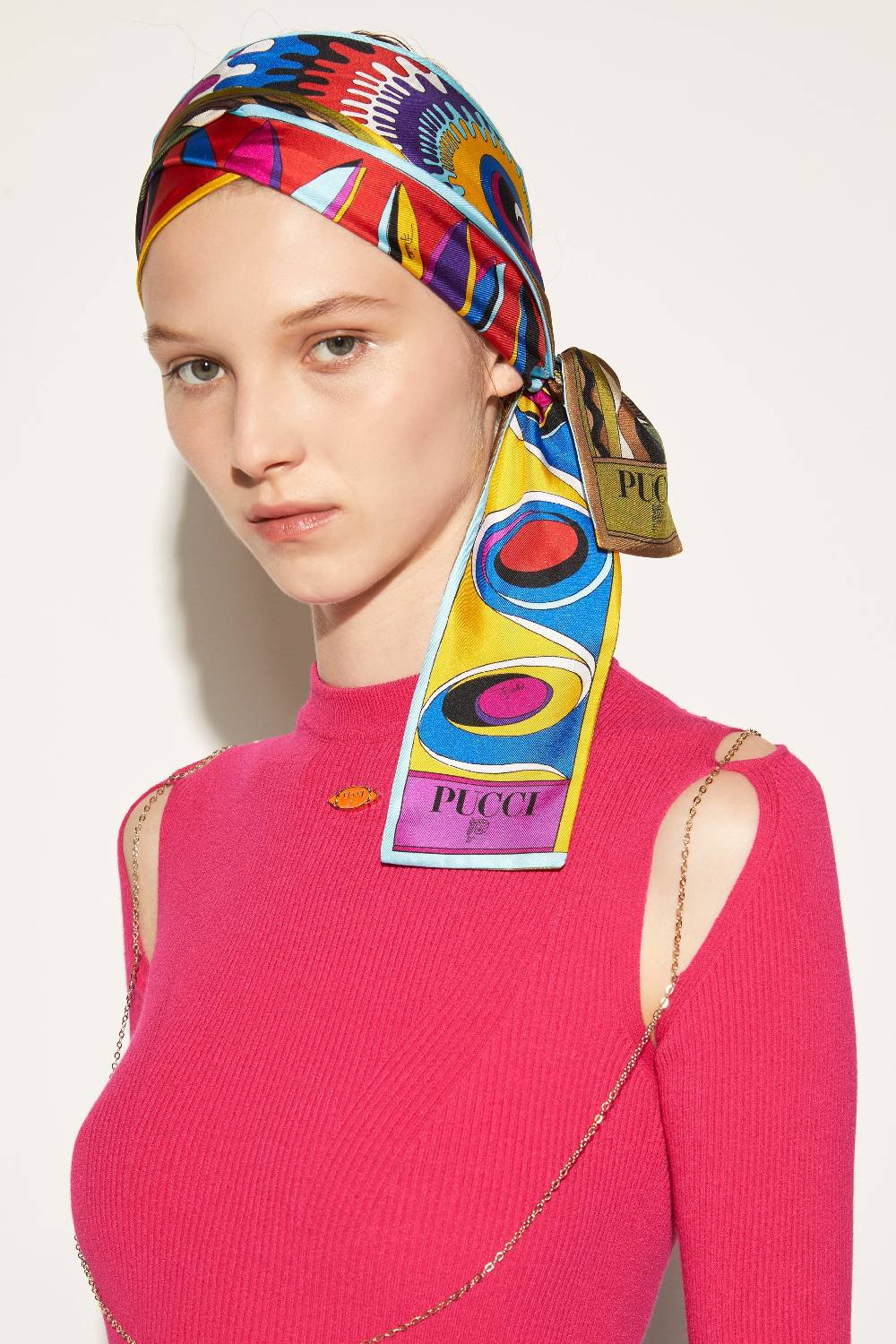 Pucci Foulard in seta con stampa Bersaglio Ultimi due giorni