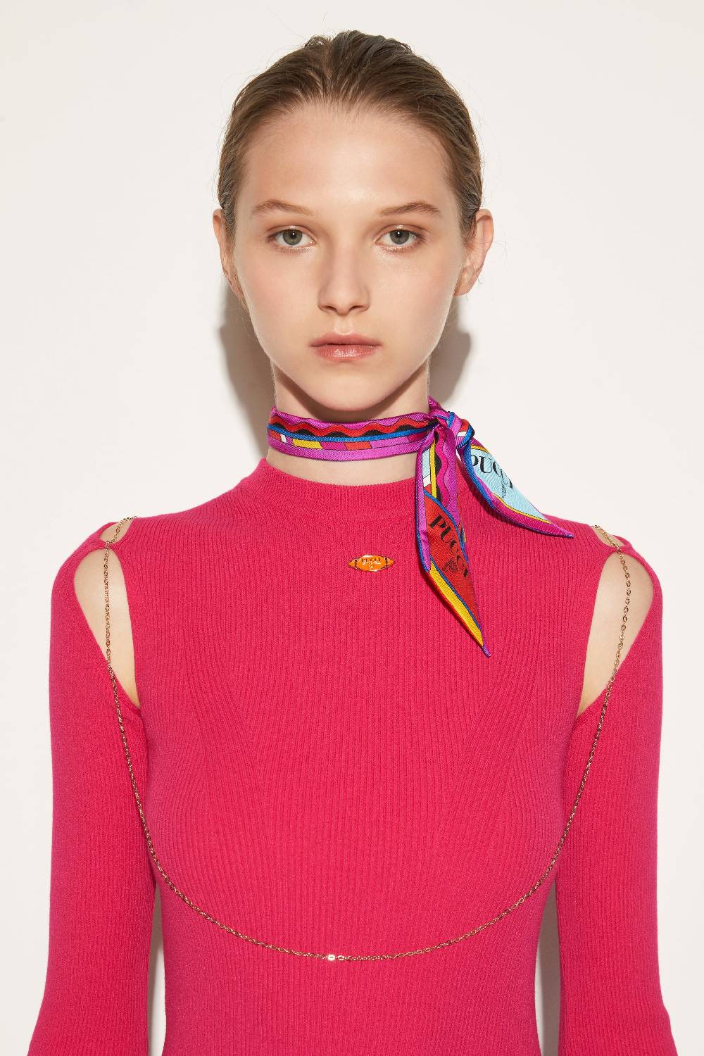 Pucci Foulard in seta con stampe Vivara e Bersaglio 50% di sconto con spedizione gratuita