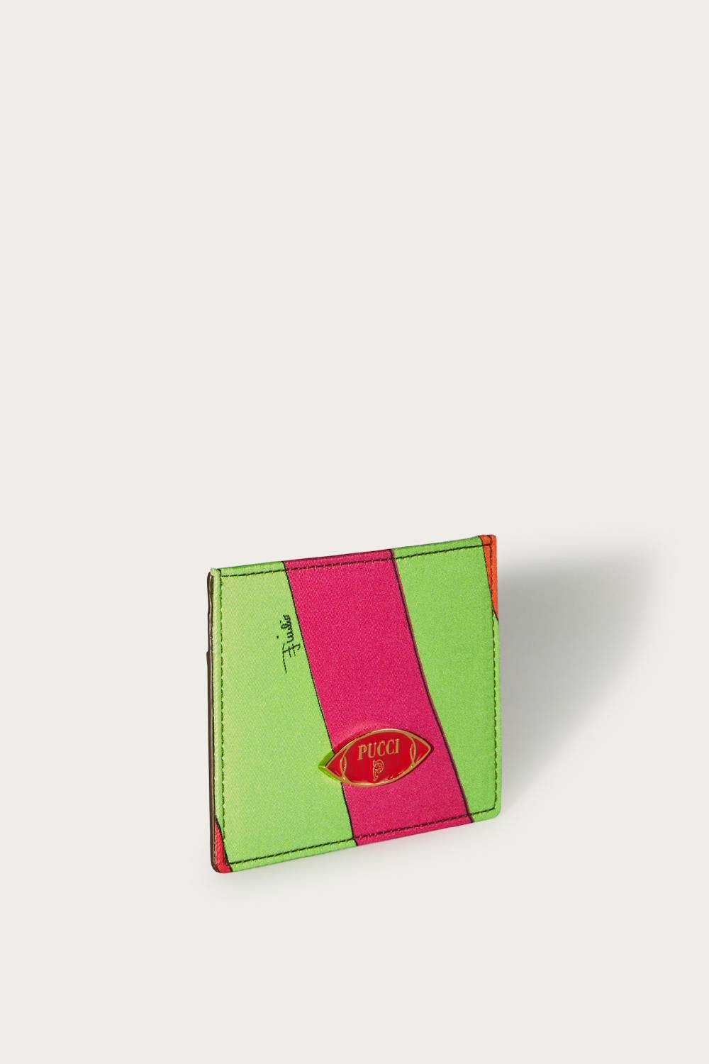 Pucci Portacarte con stampa Iride In vendita