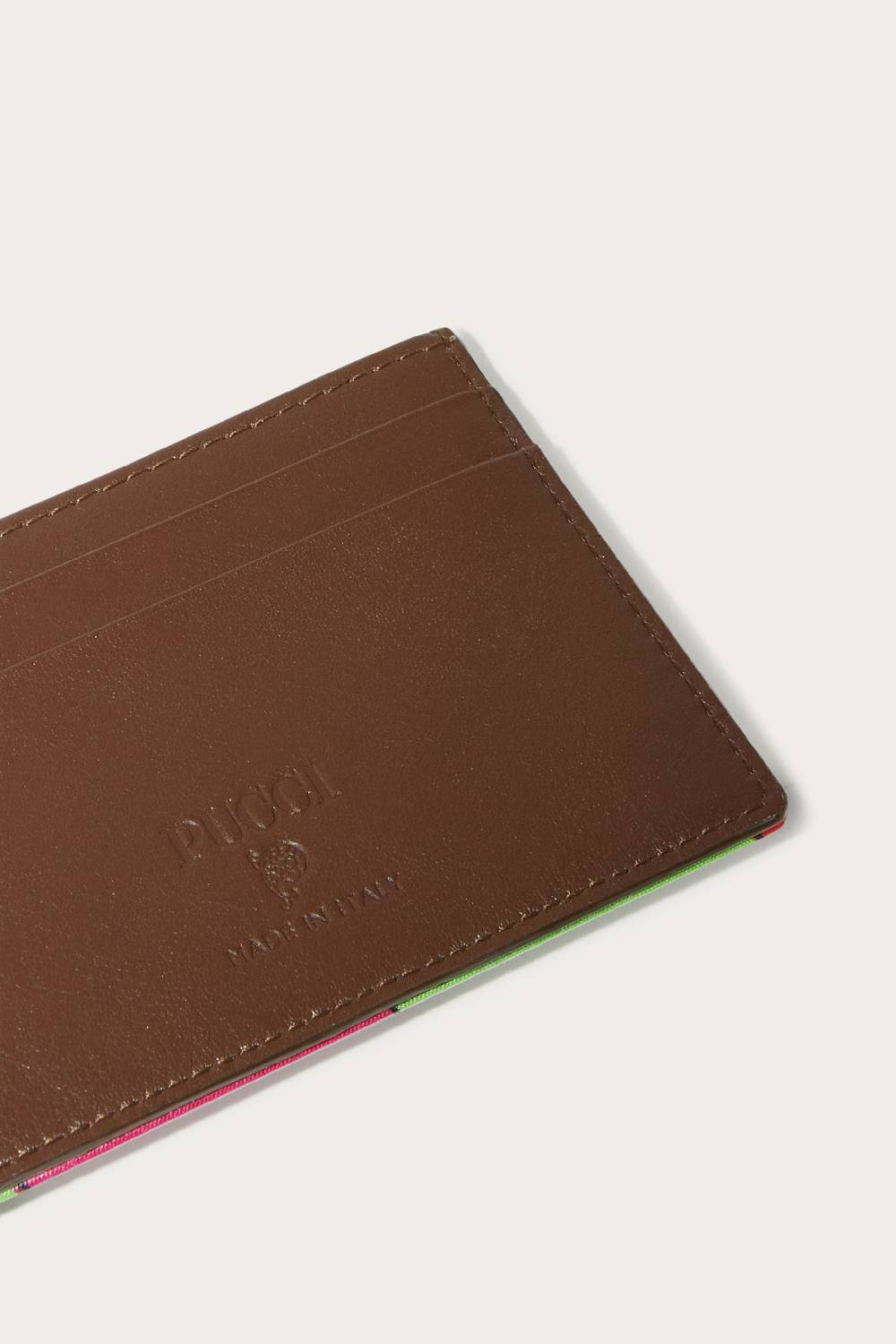 Pucci Portacarte con stampa Iride In vendita