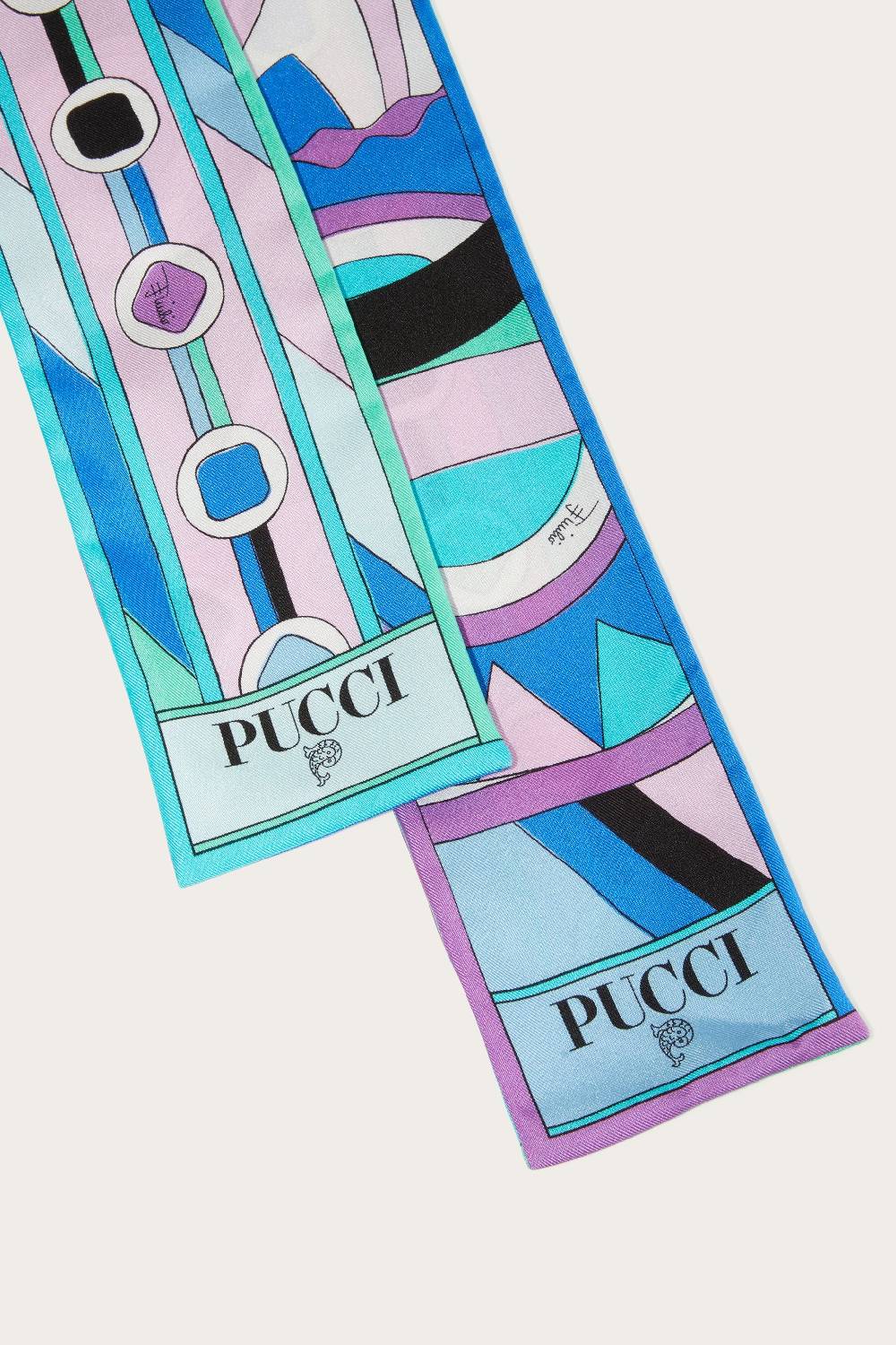 Pucci Foulard in seta con stampa Vivara Italy