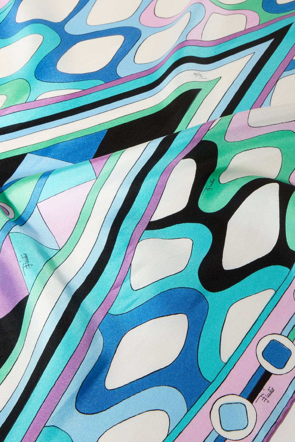 Pucci Foulard in seta con stampa Vivara Pezzi Unici