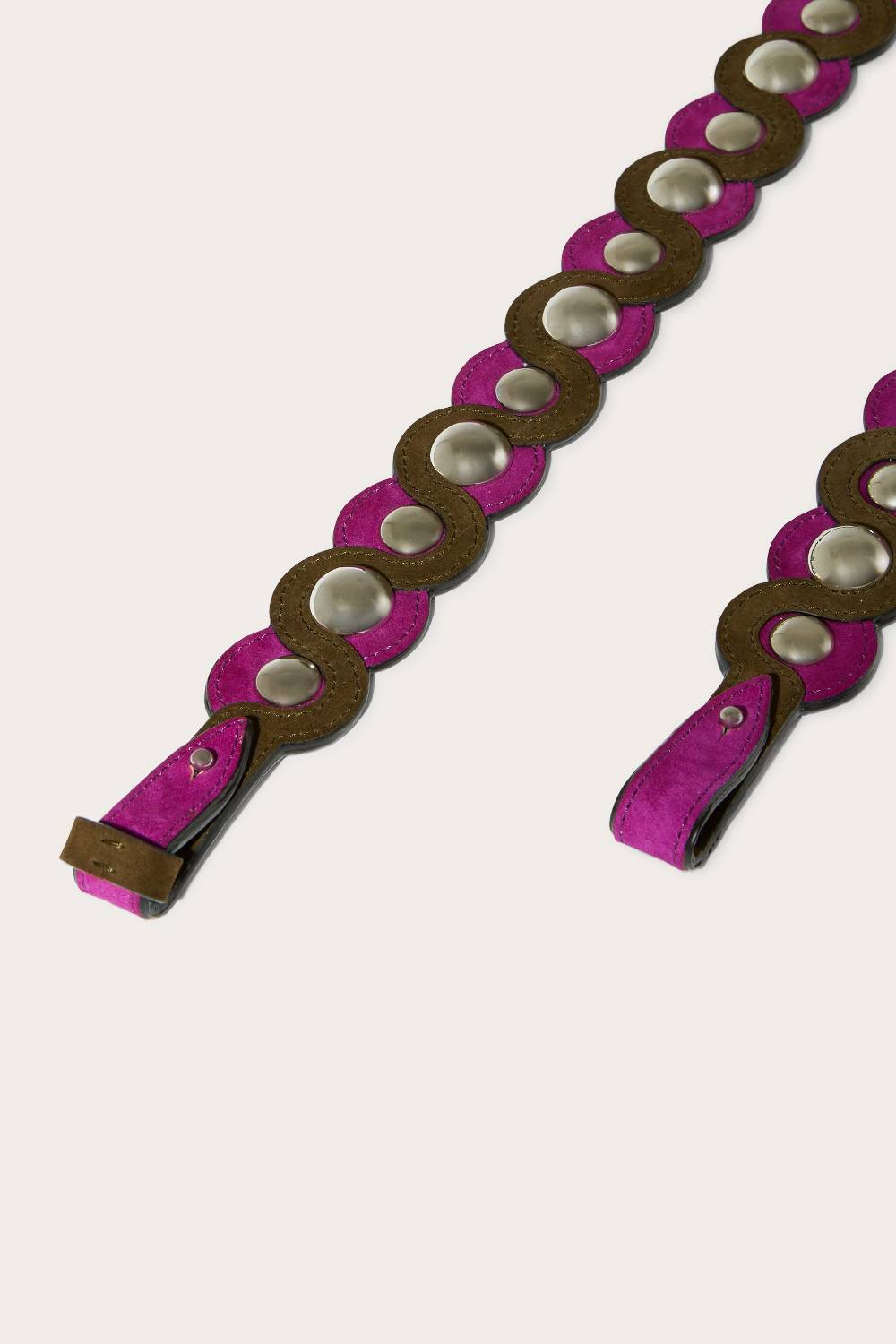 Pucci Tracolla con borchie in pelle scamosciata Convenienza