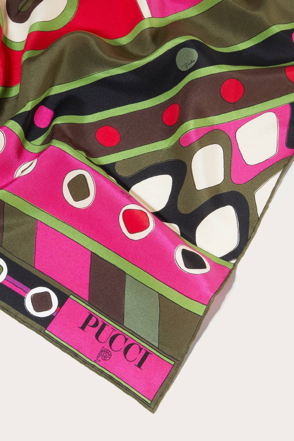 Pucci Foulard in seta con stampa Vivara Online