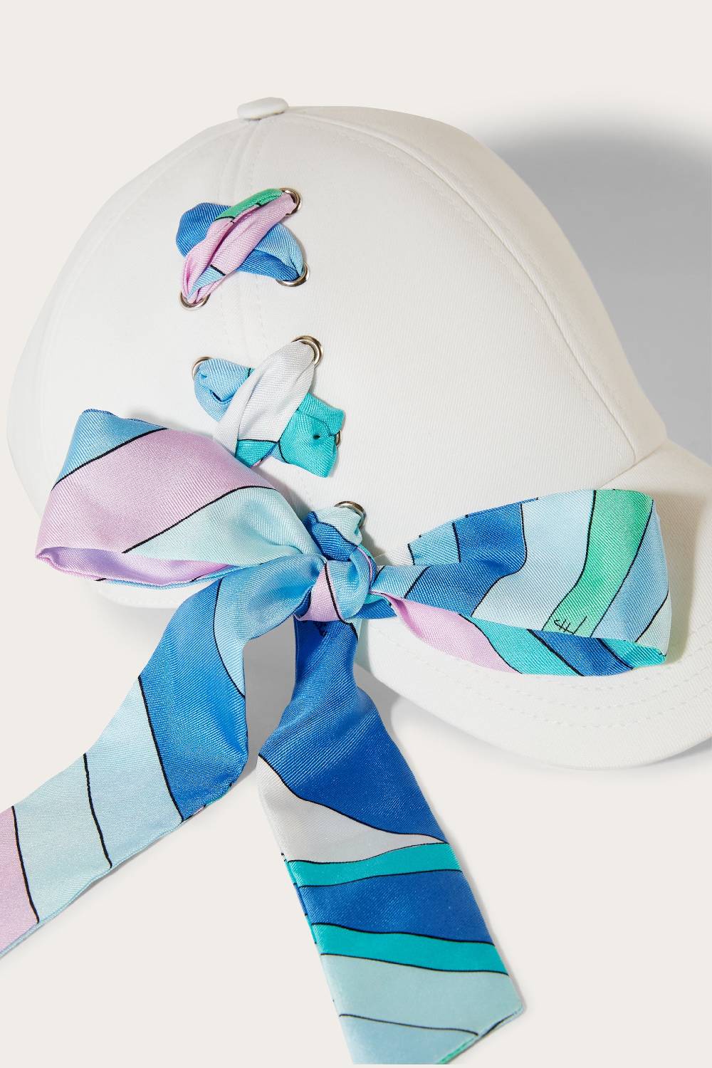 Pucci Cappello da baseball con inserto Iride Vendite Flash