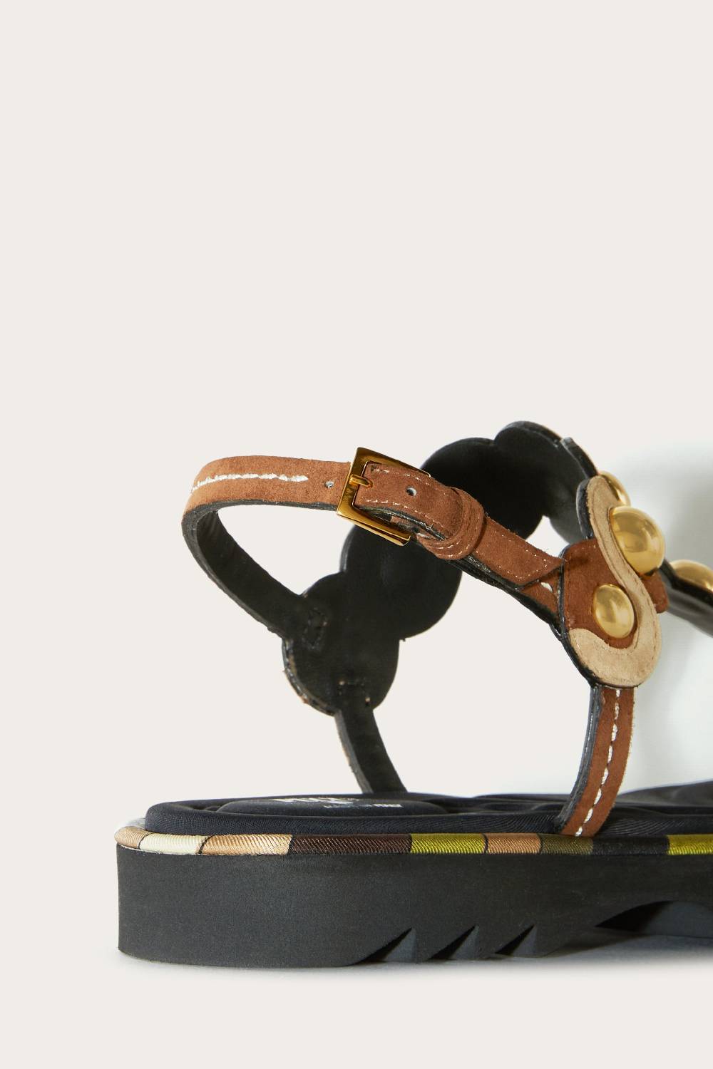 Pucci Sandali in pelle scamosciata con motivo Onde In Saldo