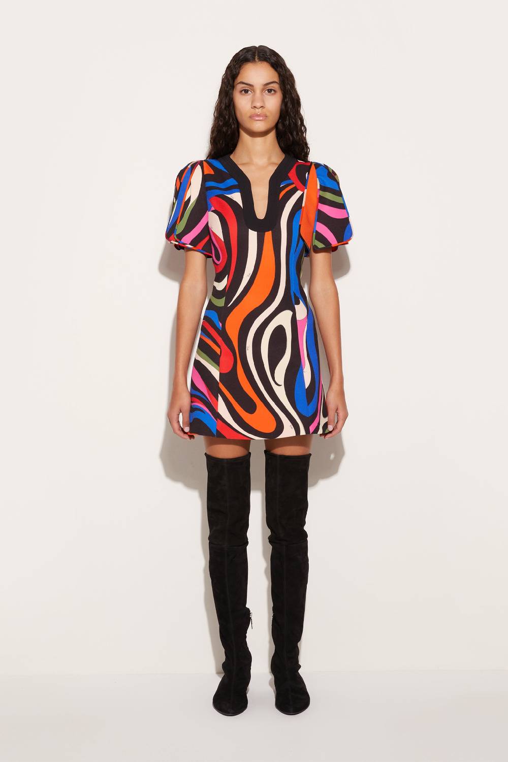 Pucci Mini abito con stampa Marmo Offerta San Valentino