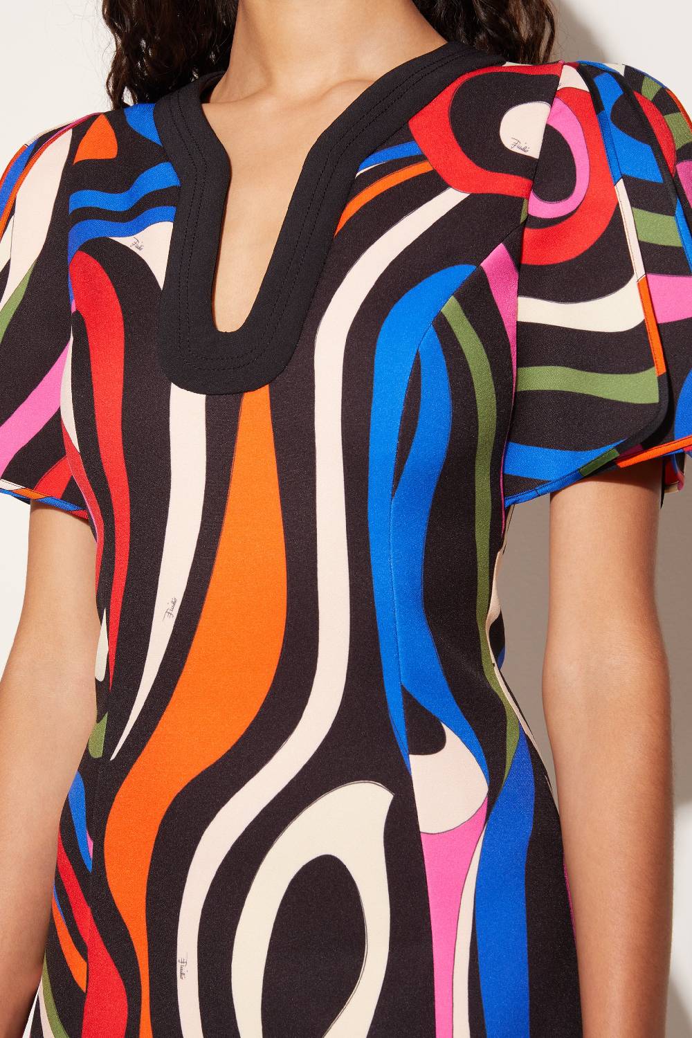 Pucci Mini abito con stampa Marmo Offerta San Valentino