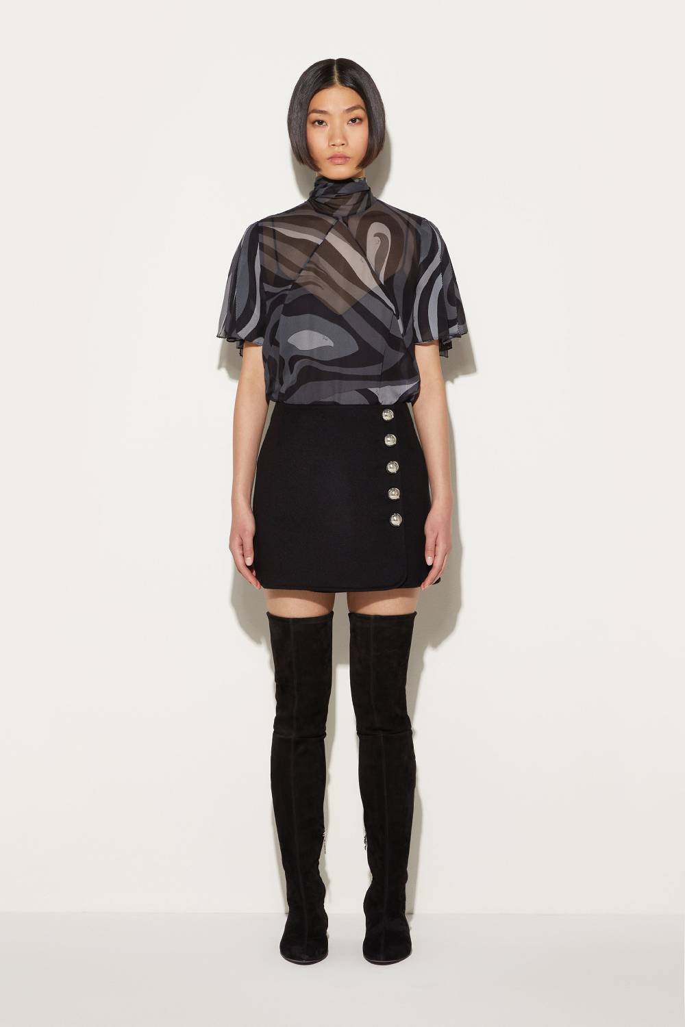 Pucci Minigonna con bottoni Lightning offer