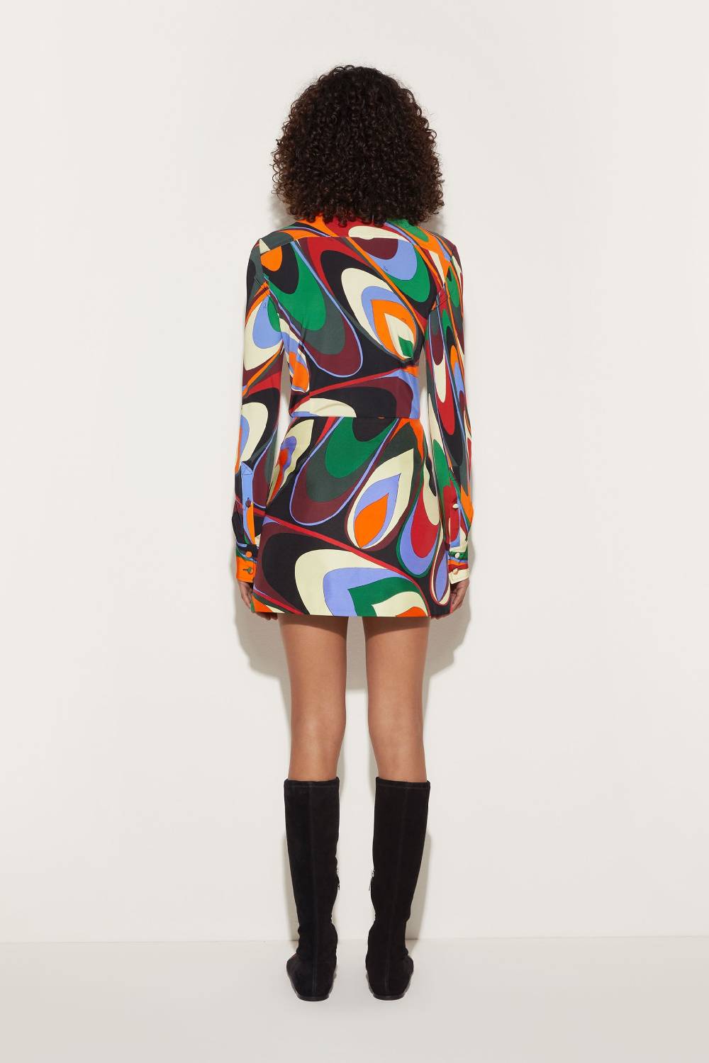 Pucci Camicia in seta con stampa Onde Prezzo basso