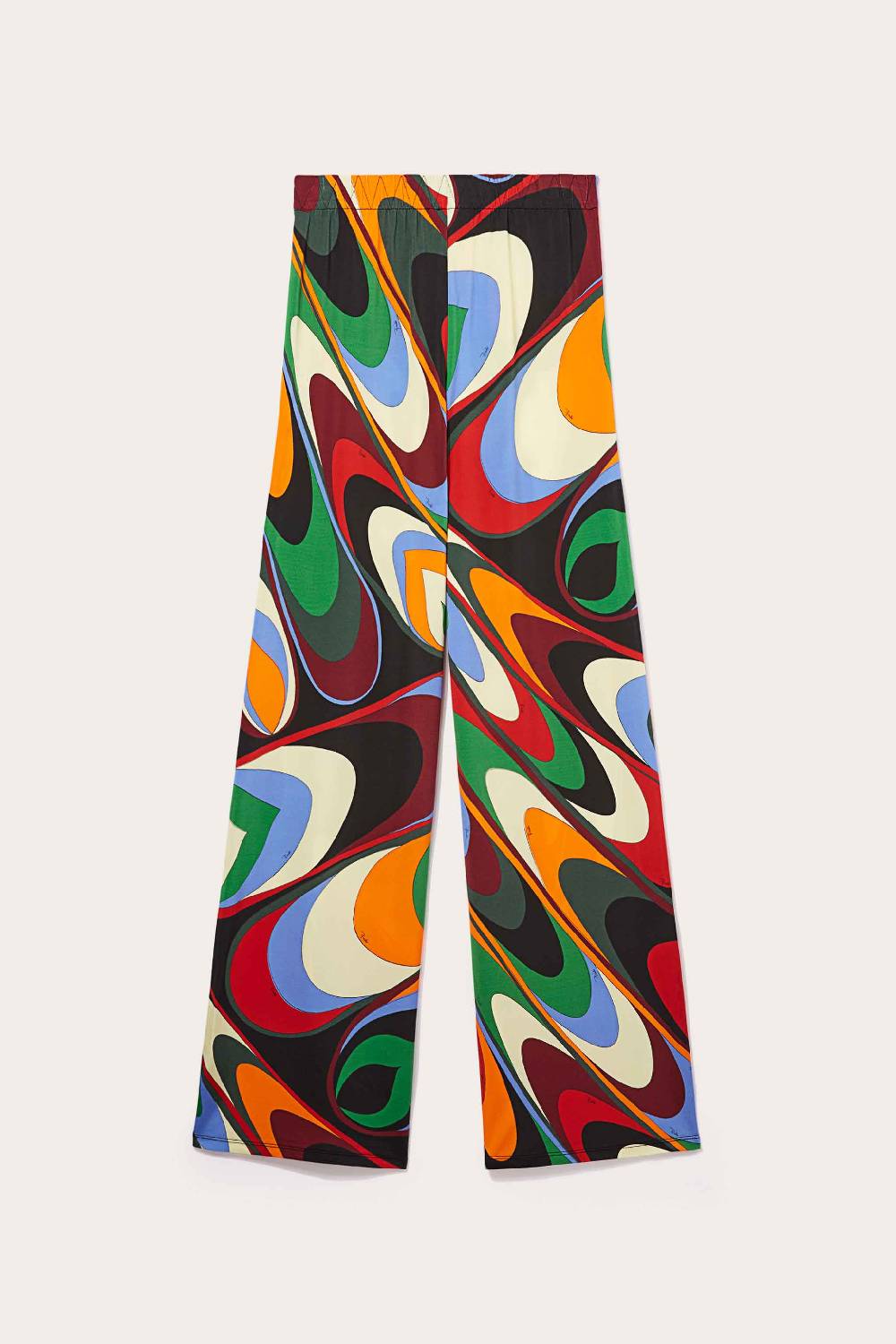 Pucci Pantaloni con stampa Onde Ritorno libero