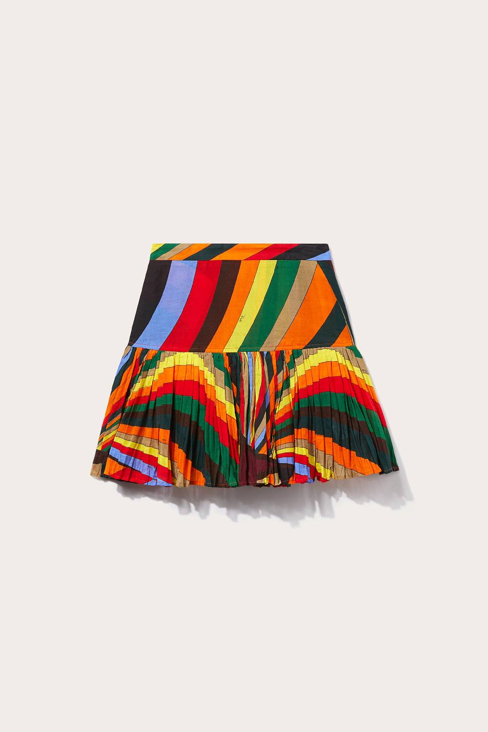 Pucci Minigonna plissettata con stampa Iride Fino al 60% di sconto