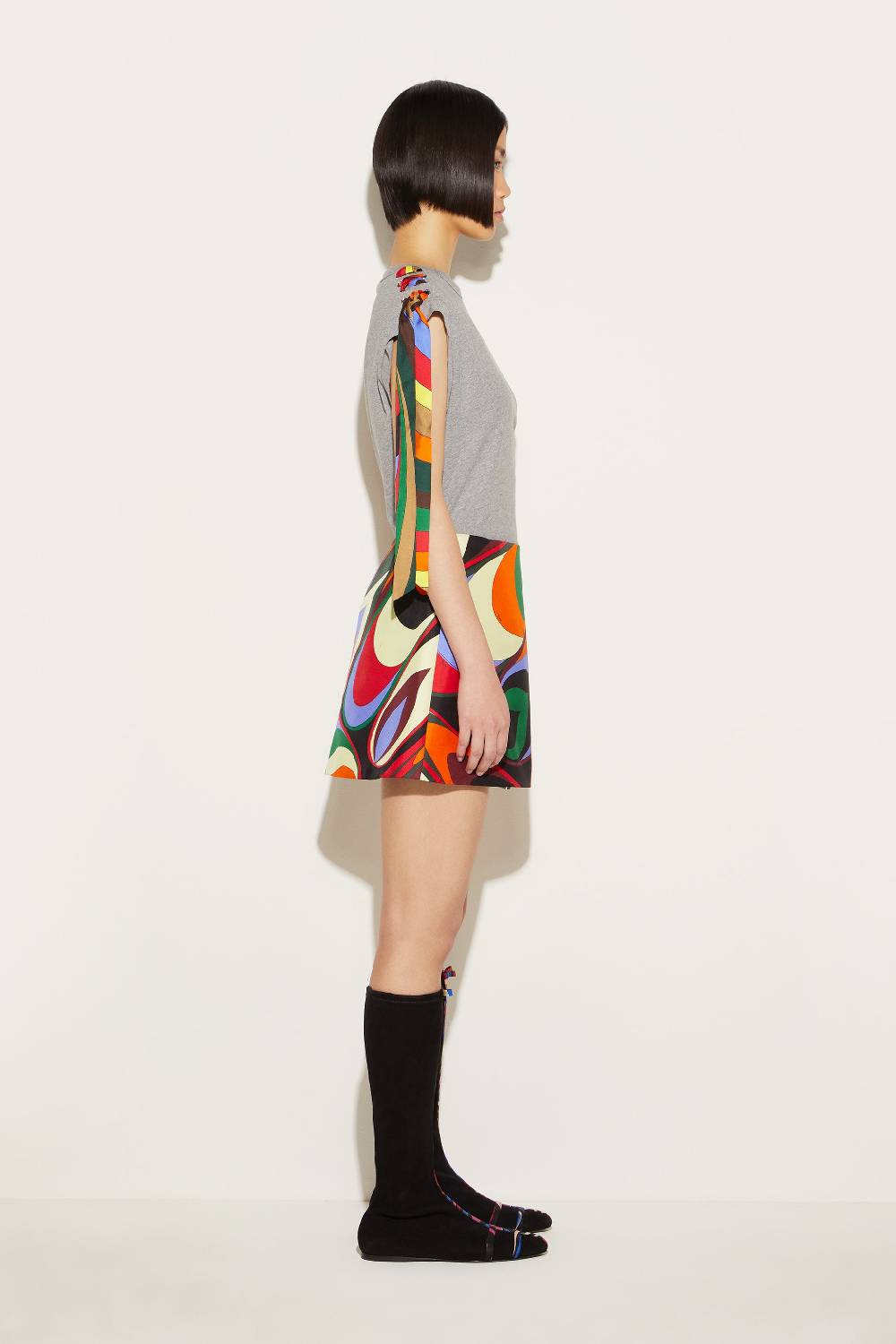 Pucci Top con inserto Iride Fino al 65% di sconto