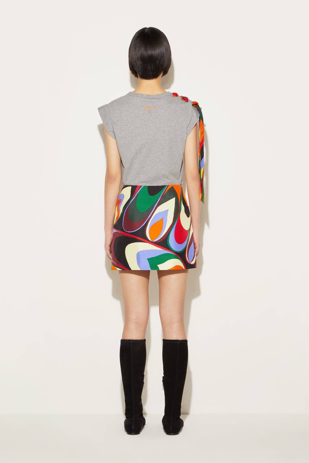 Pucci Top con inserto Iride Fino al 65% di sconto