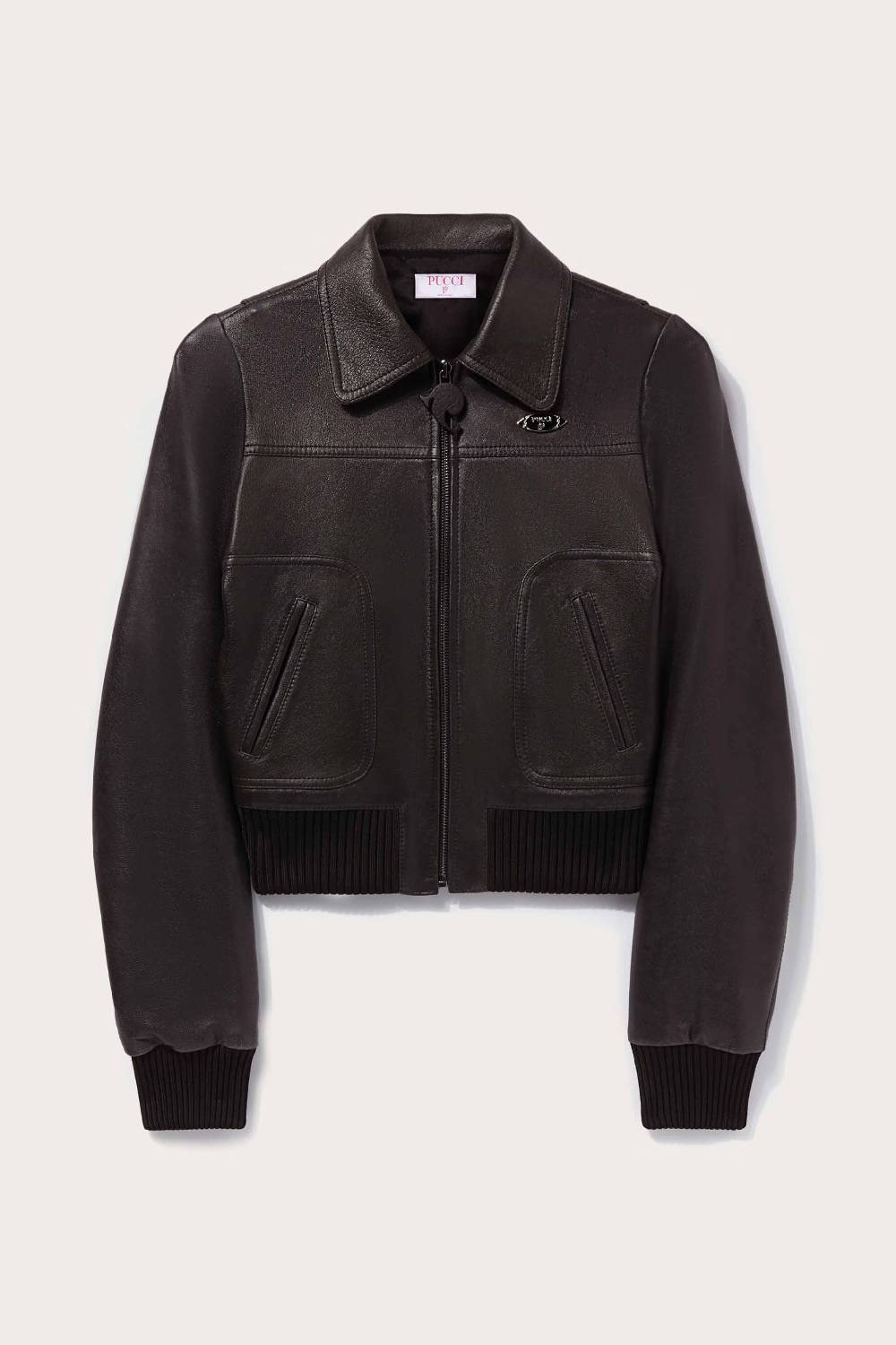 Pucci Bomber in pelle Offerta speciale della fabbrica