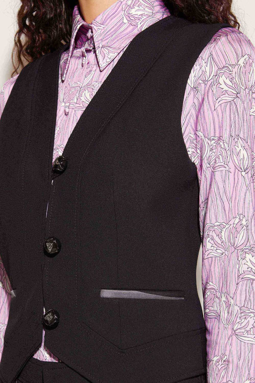 Pucci Gilet con finiture Marmo Trasporto libero internazionale